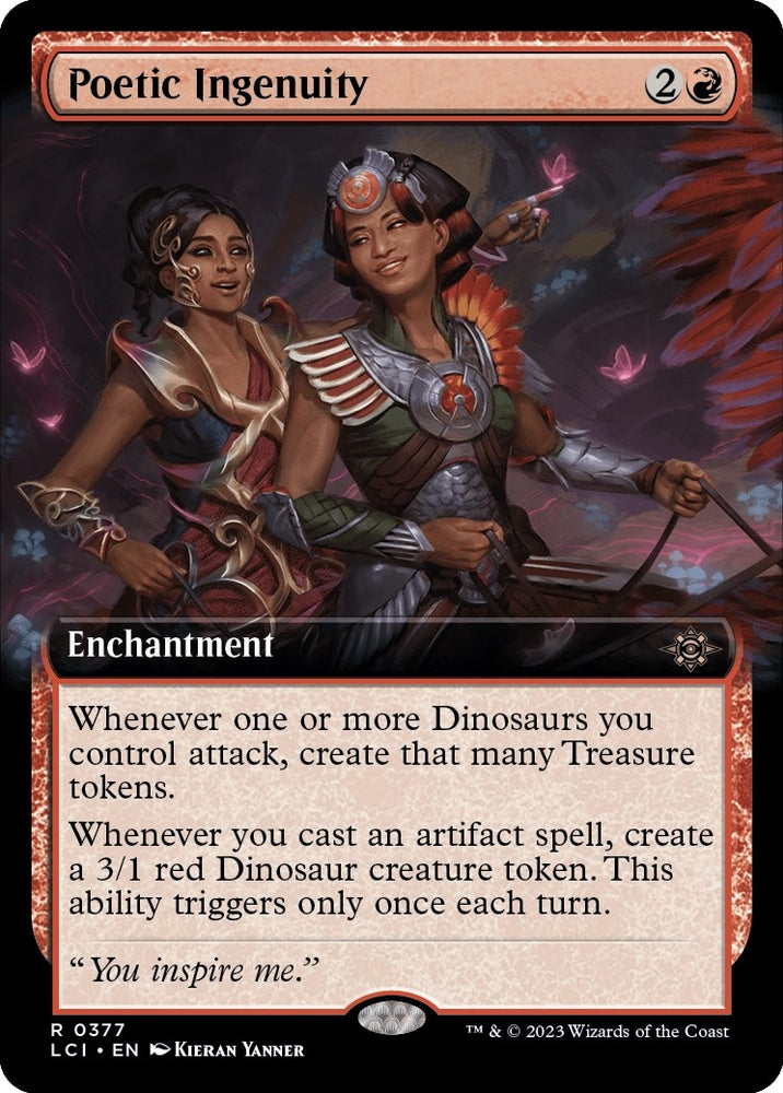 Image for Poetic Ingenuity (Extended Art) (377) [The Lost Caverns of Ixalan]