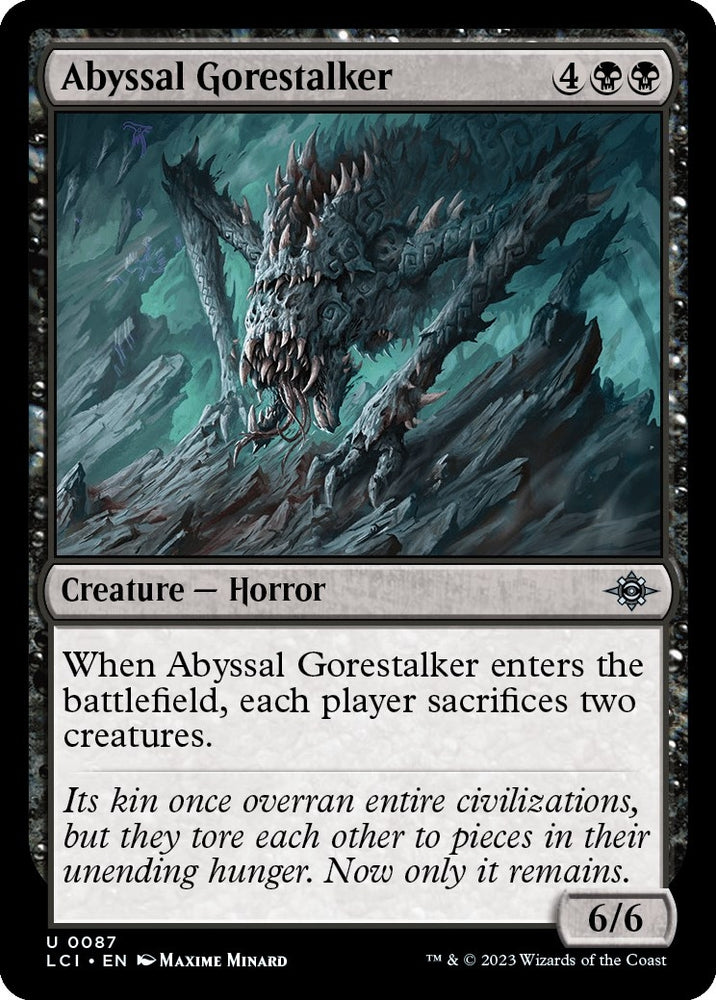 Image for Abyssal Gorestalker (87) [The Lost Caverns of Ixalan]