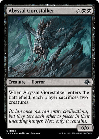 Image for Abyssal Gorestalker (87) [The Lost Caverns of Ixalan]