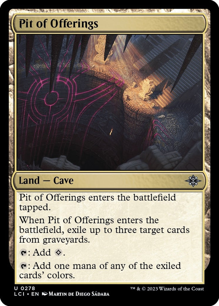 Image for Pit of Offerings (278) [The Lost Caverns of Ixalan]