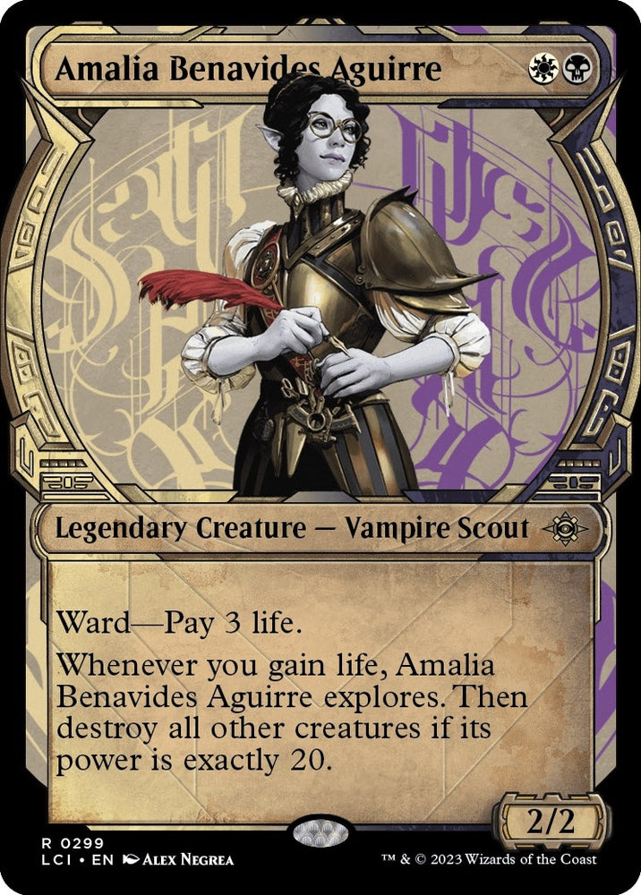 Image for Amalia Benavides Aguirre (Showcase) (299) [The Lost Caverns of Ixalan]