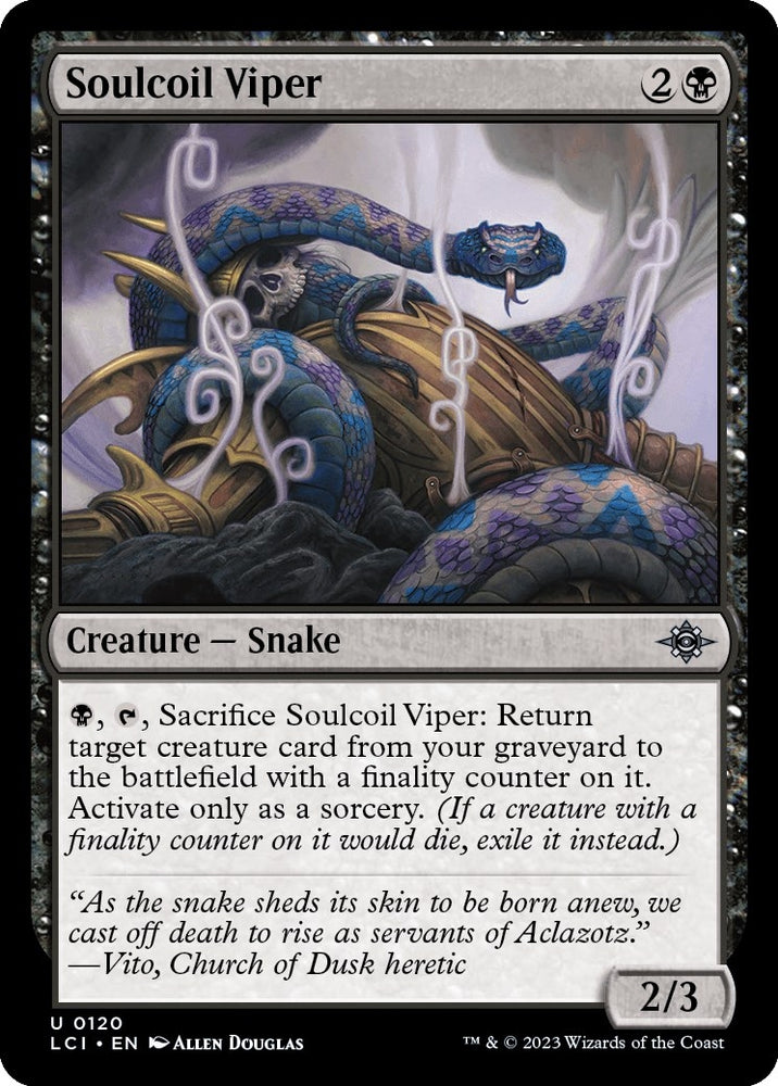 Image for Soulcoil Viper (120) [The Lost Caverns of Ixalan]