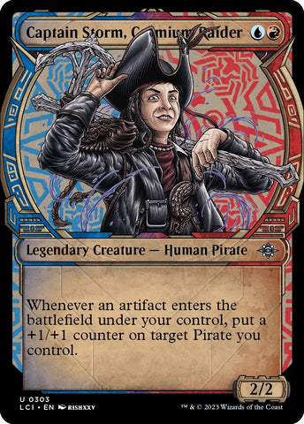 Image for Captain Storm, Cosmium Raider (Showcase) (303) [The Lost Caverns of Ixalan]