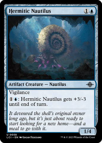 Image for Hermitic Nautilus (58) [The Lost Caverns of Ixalan]