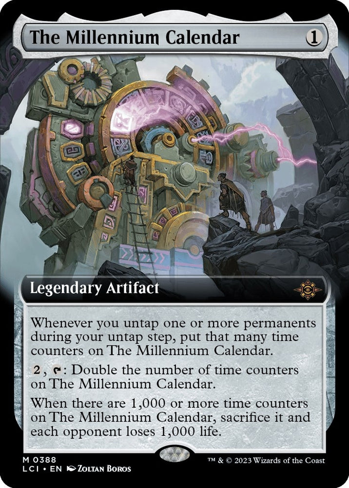 Image for The Millennium Calendar (Extended Art) (388) [The Lost Caverns of Ixalan]