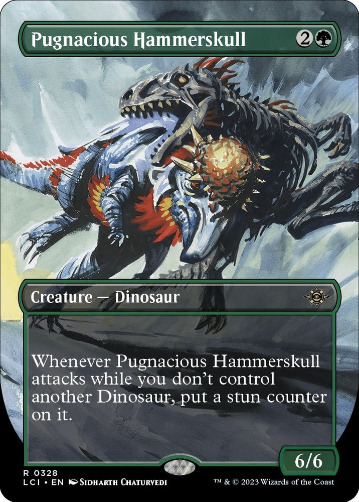 Image for Pugnacious Hammerskull (Borderless) (328) [The Lost Caverns of Ixalan]