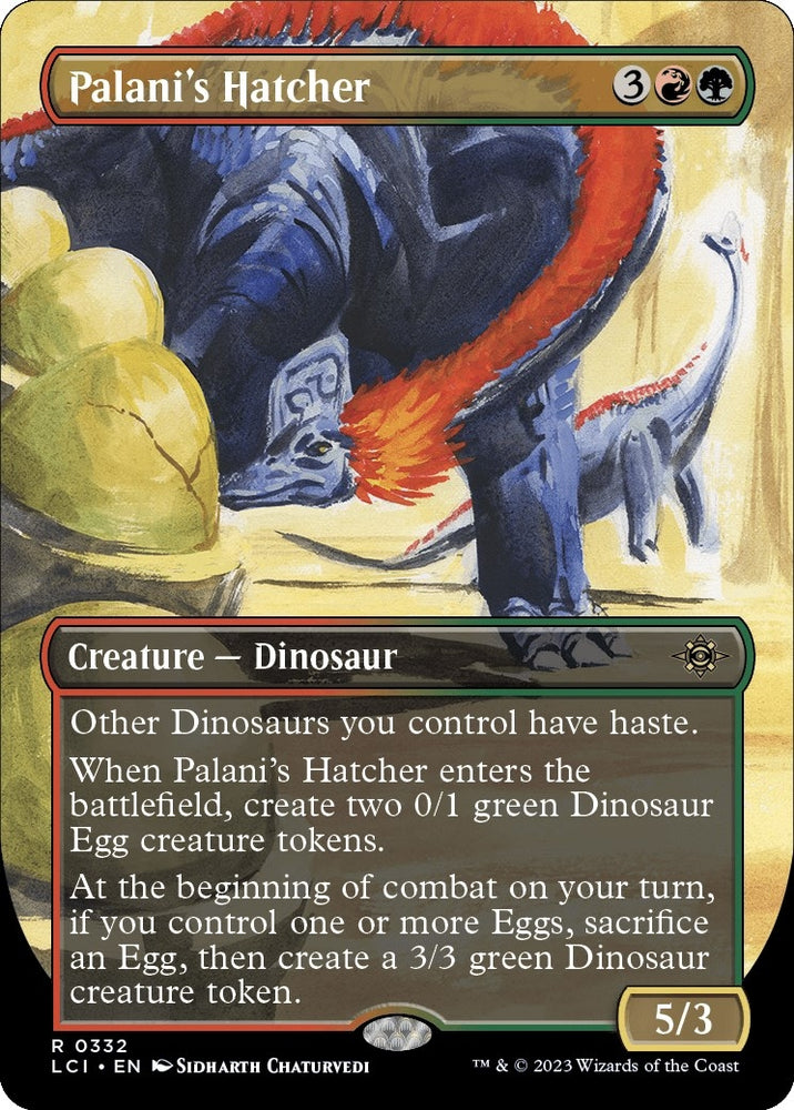 Image for Palani's Hatcher (Borderless) (332) [The Lost Caverns of Ixalan]