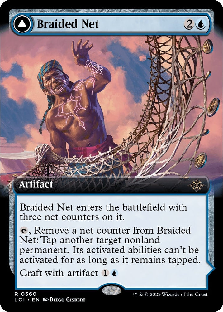 Image for Braided Net (Extended Art) (360) [The Lost Caverns of Ixalan]