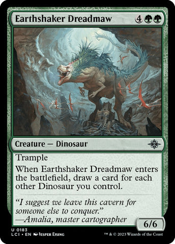 Image for Earthshaker Dreadmaw (183) [The Lost Caverns of Ixalan]
