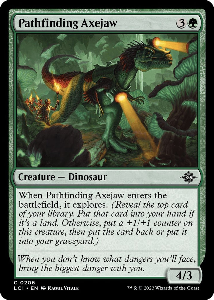 Image for Pathfinding Axejaw (206) [The Lost Caverns of Ixalan]