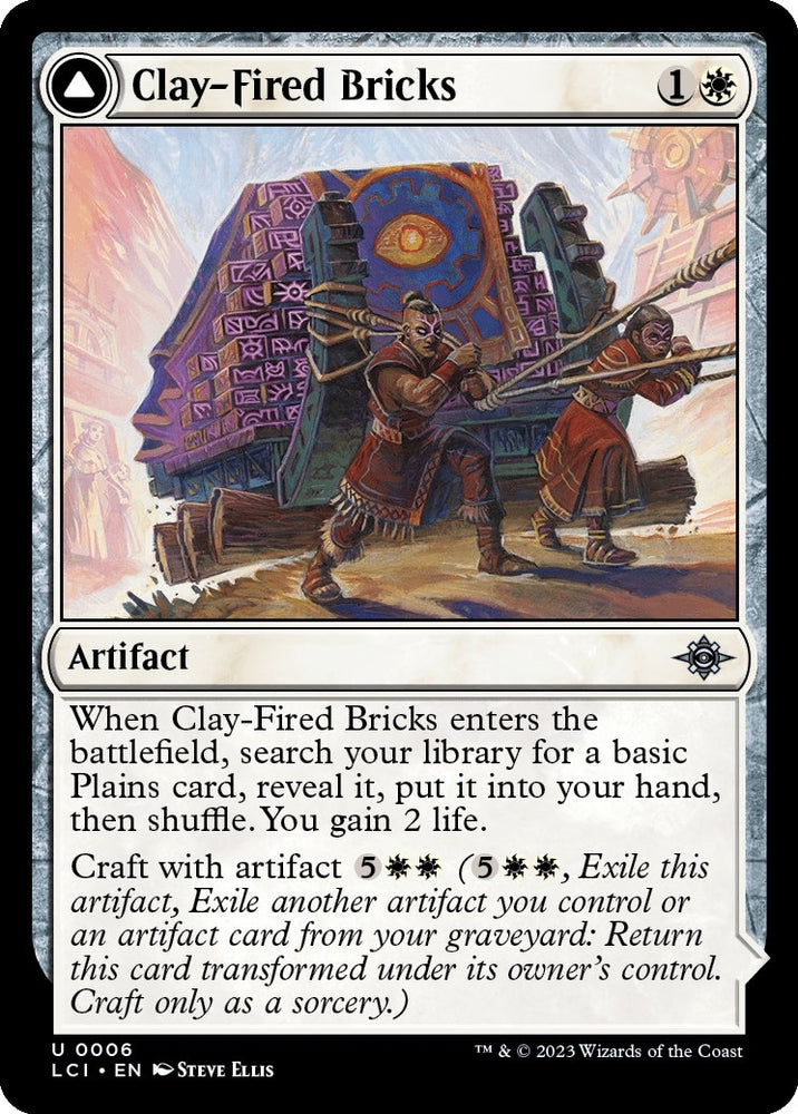 Image for Clay-Fired Bricks (6) [The Lost Caverns of Ixalan]