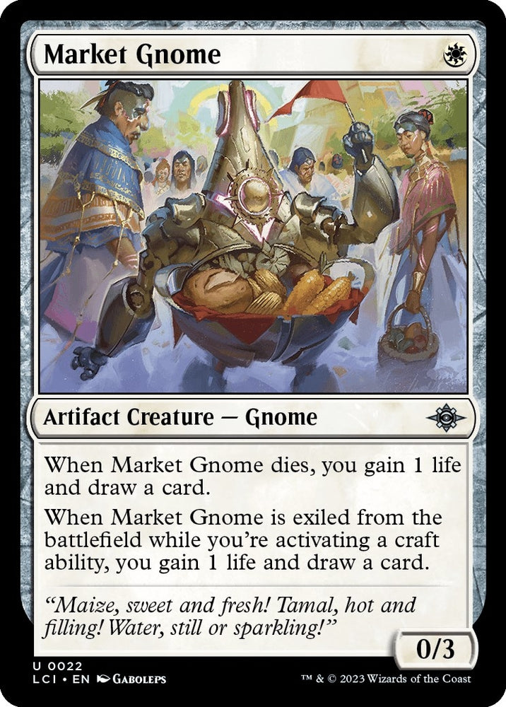Image for Market Gnome (22) [The Lost Caverns of Ixalan]