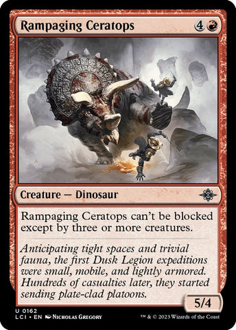 Image for Rampaging Ceratops (162) [The Lost Caverns of Ixalan]