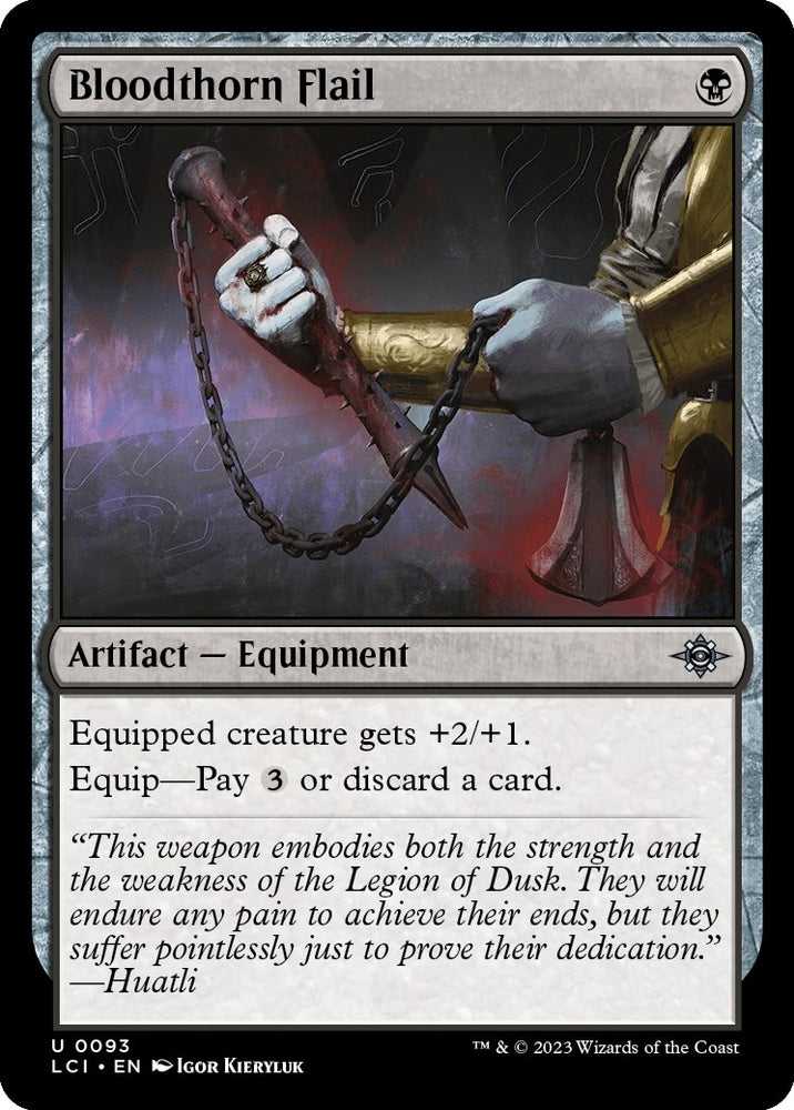 Image for Bloodthorn Flail (93) [The Lost Caverns of Ixalan]