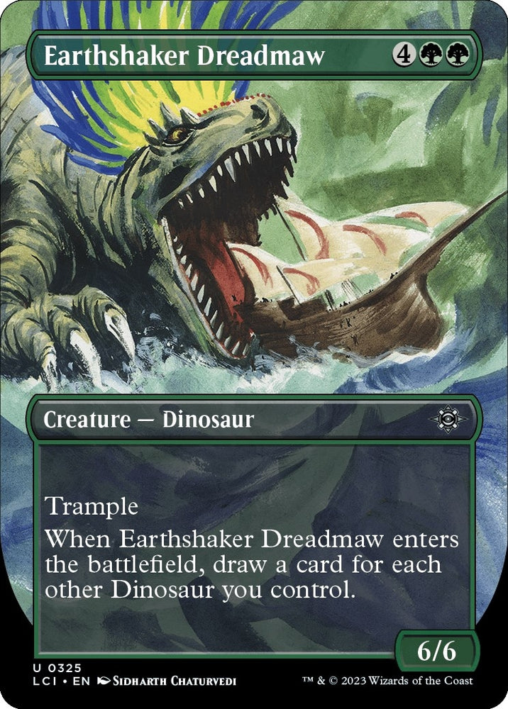 Image for Earthshaker Dreadmaw (Borderless) (325) [The Lost Caverns of Ixalan]