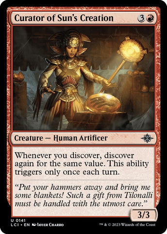 Image for Curator of Sun's Creation (141) [The Lost Caverns of Ixalan]