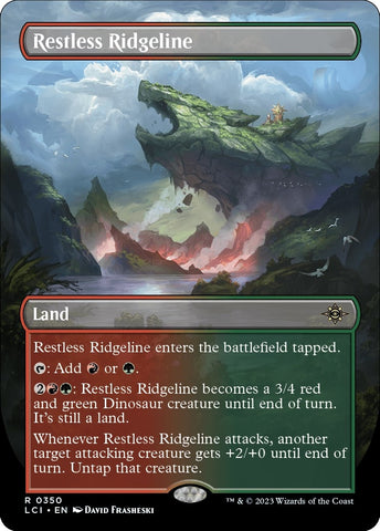Image for Restless Ridgeline (Borderless) (350) [The Lost Caverns of Ixalan]