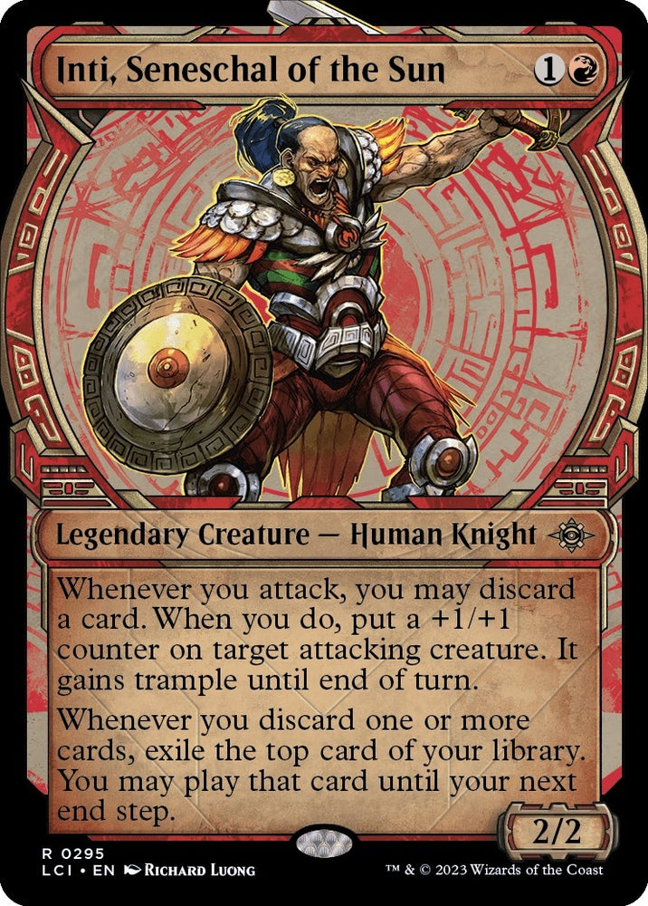 Image for Inti, Seneschal of the Sun (Showcase) (295) [The Lost Caverns of Ixalan]
