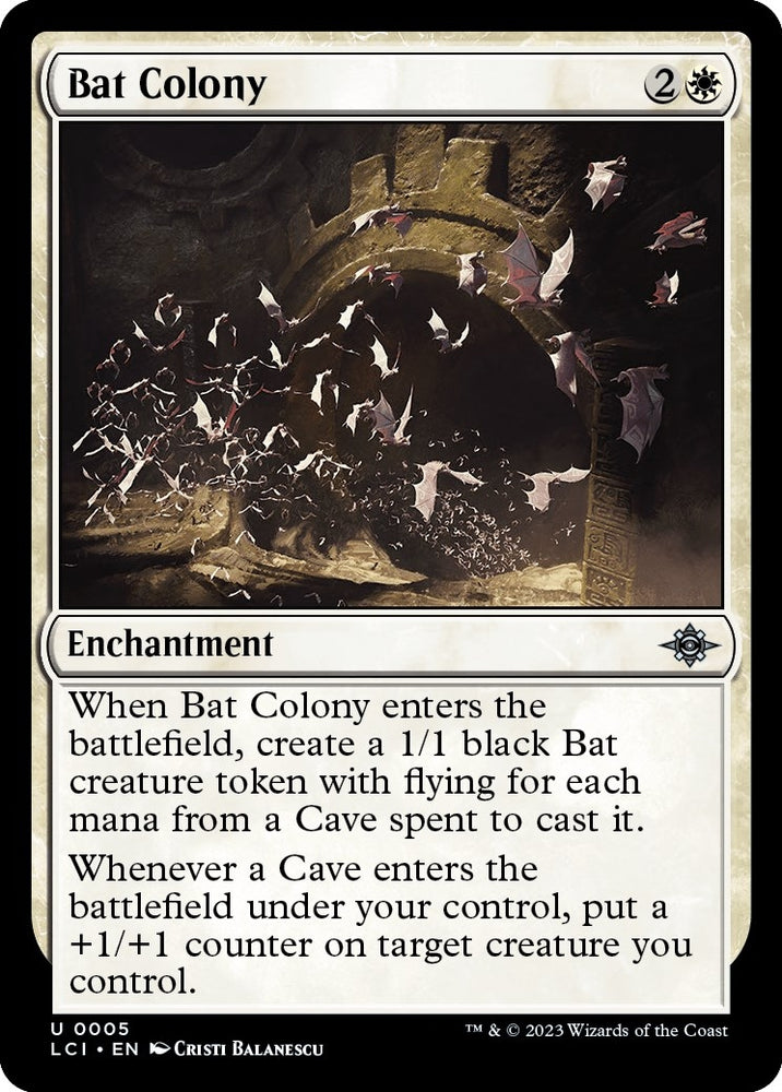 Image for Bat Colony (5) [The Lost Caverns of Ixalan]