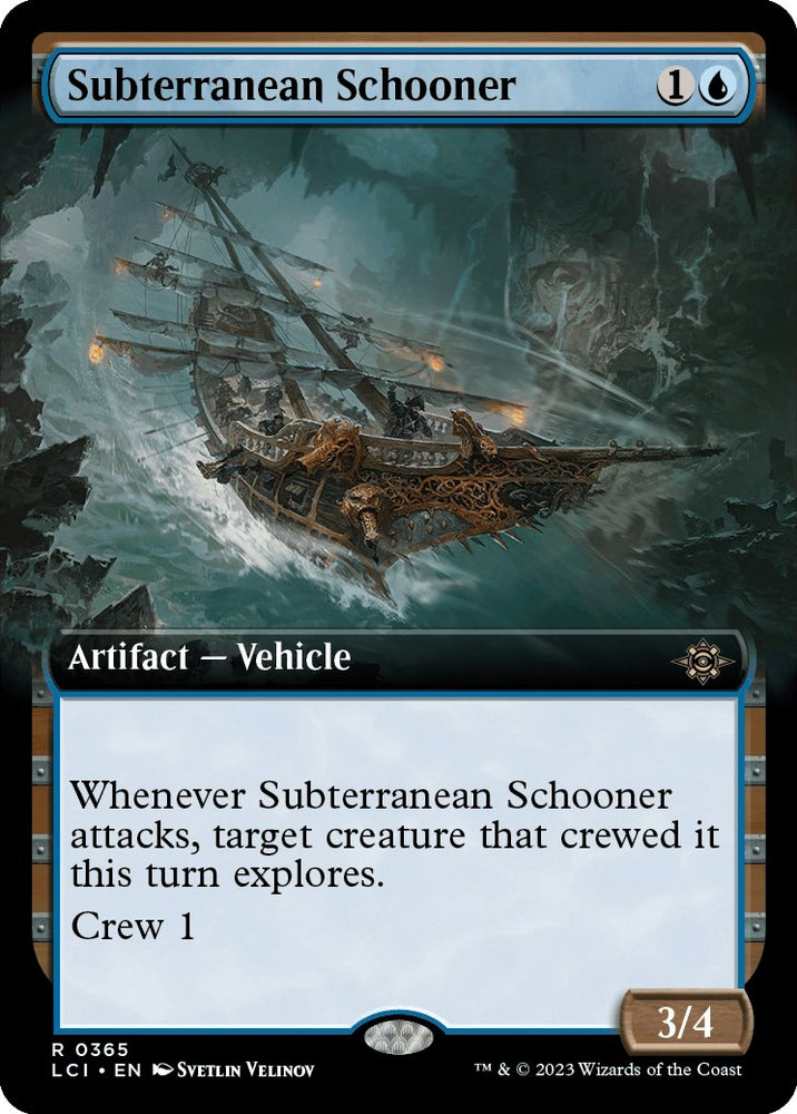 Image for Subterranean Schooner (Extended Art) (365) [The Lost Caverns of Ixalan]