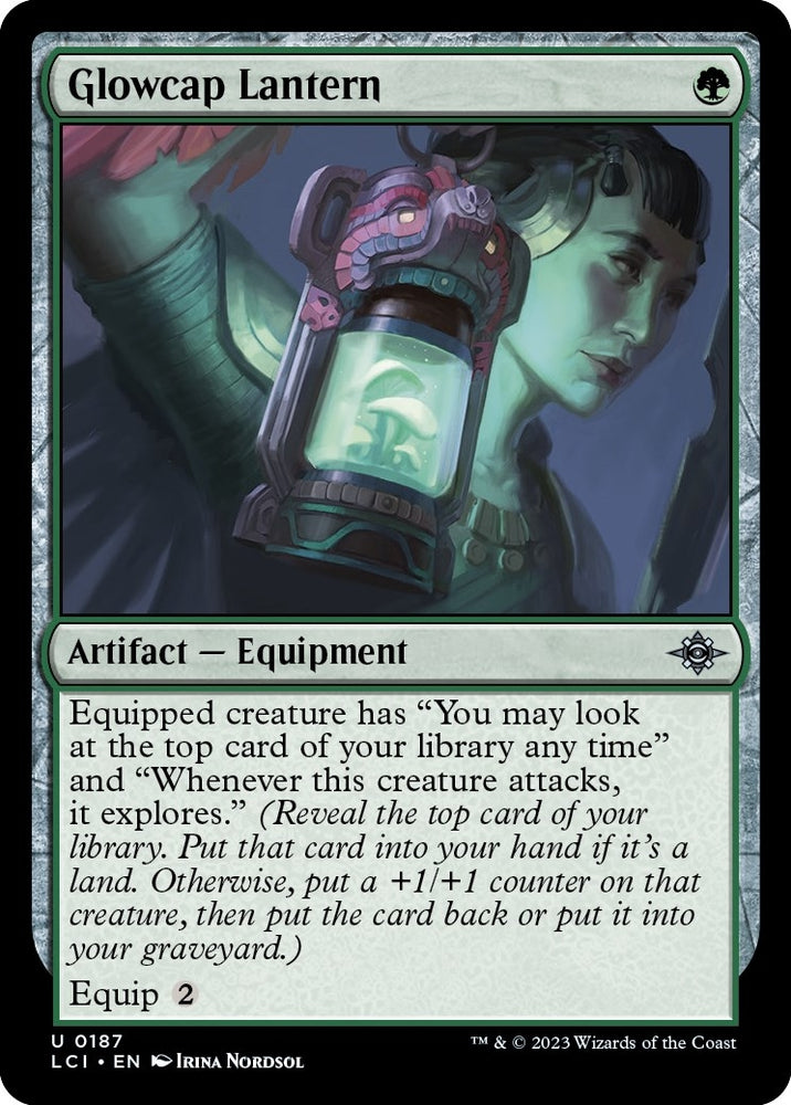 Image for Glowcap Lantern (187) [The Lost Caverns of Ixalan]