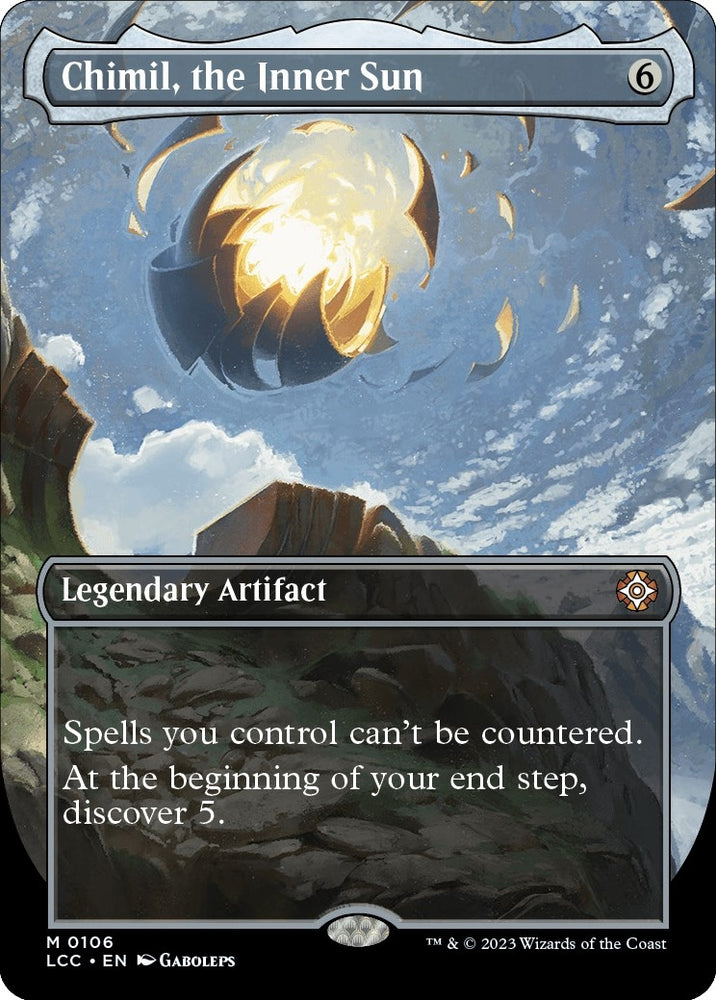 Image for Chimil, the Inner Sun (Borderless) (106) [Commander: The Lost Caverns of Ixalan]