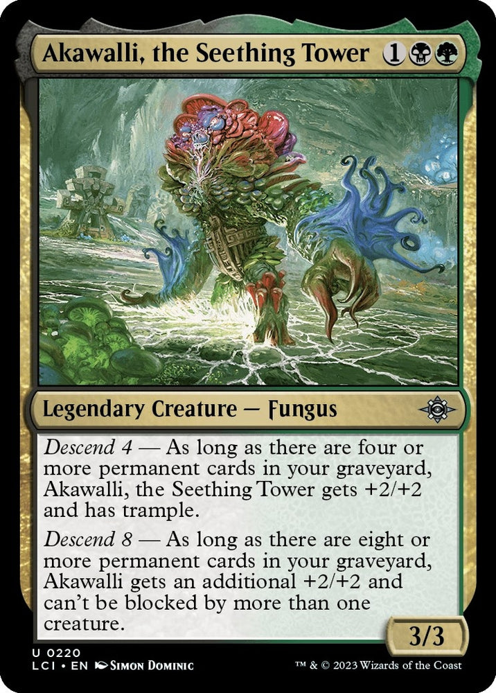 Image for Akawalli, the Seething Tower (220) [The Lost Caverns of Ixalan]