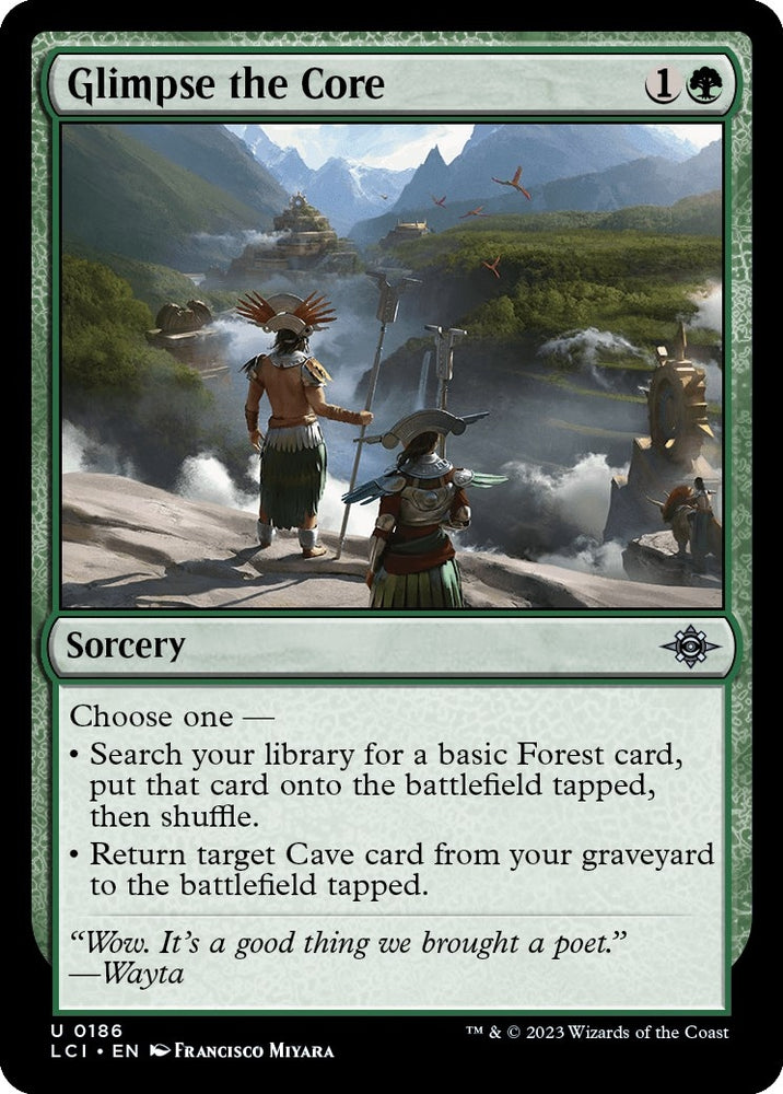 Image for Glimpse the Core (186) [The Lost Caverns of Ixalan]