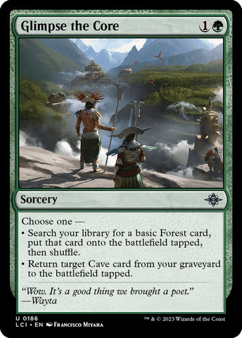 Image for Glimpse the Core (186) [The Lost Caverns of Ixalan]