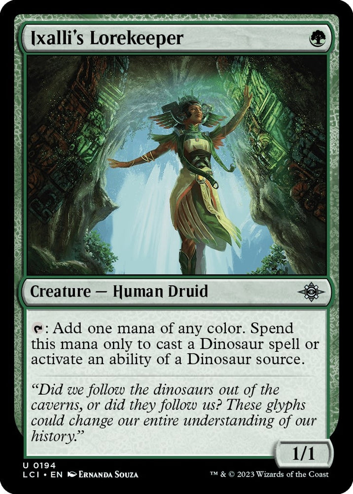 Image for Ixalli's Lorekeeper (194) [The Lost Caverns of Ixalan]