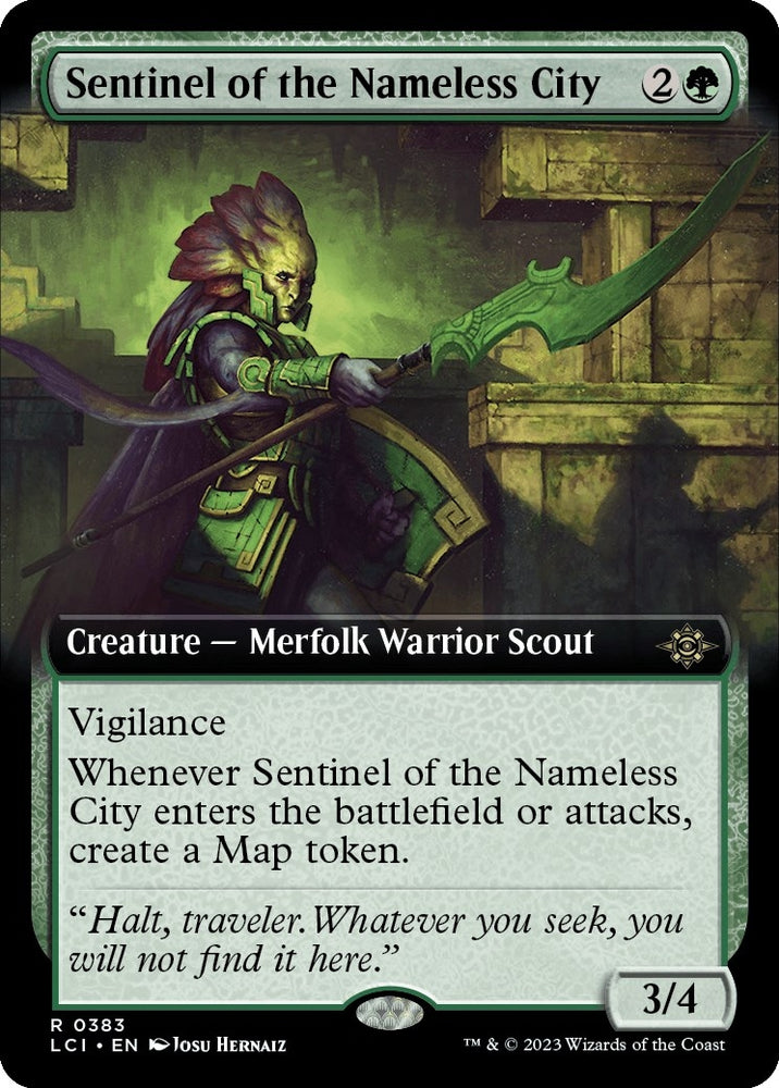 Image for Sentinel of the Nameless City (Extended Art) (383) [The Lost Caverns of Ixalan]