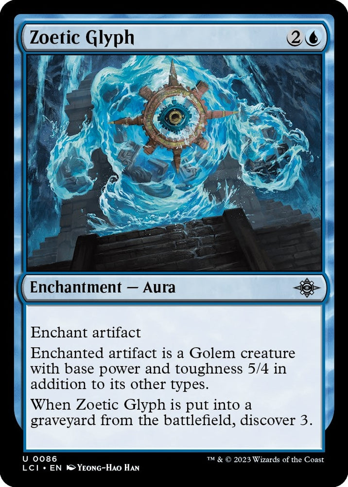 Image for Zoetic Glyph (86) [The Lost Caverns of Ixalan]