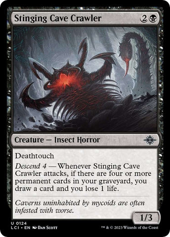 Image for Stinging Cave Crawler (124) [The Lost Caverns of Ixalan]