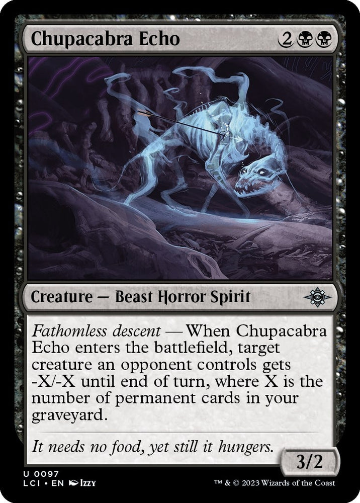 Image for Chupacabra Echo (97) [The Lost Caverns of Ixalan]