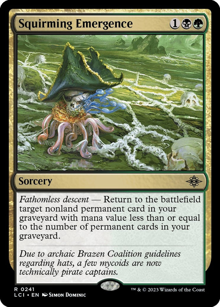 Image for Squirming Emergence (241) [The Lost Caverns of Ixalan]
