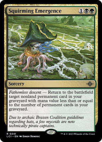Image for Squirming Emergence (241) [The Lost Caverns of Ixalan]