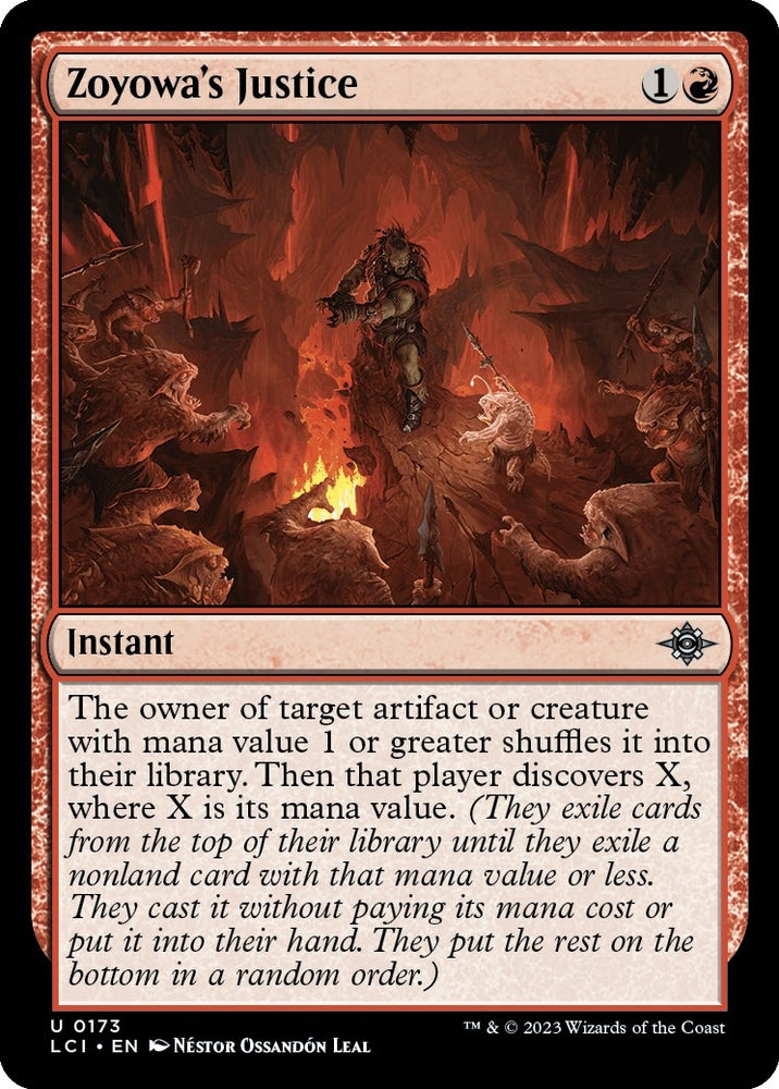 Image for Zoyowa's Justice (173) [The Lost Caverns of Ixalan]