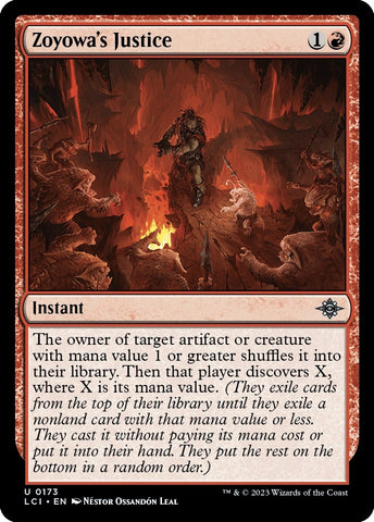 Image for Zoyowa's Justice (173) [The Lost Caverns of Ixalan]