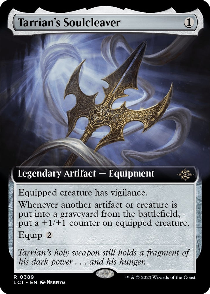 Image for Tarrian's Soulcleaver (Extended Art) (389) [The Lost Caverns of Ixalan]