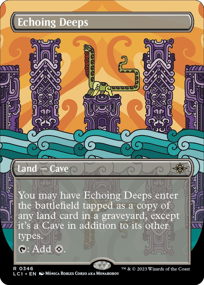 Image for Echoing Deeps (Borderless) (346) [The Lost Caverns of Ixalan]