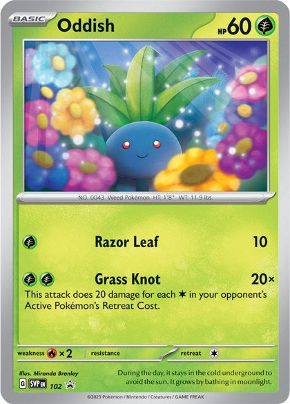 Image for Oddish - 102 (102) (SVP)