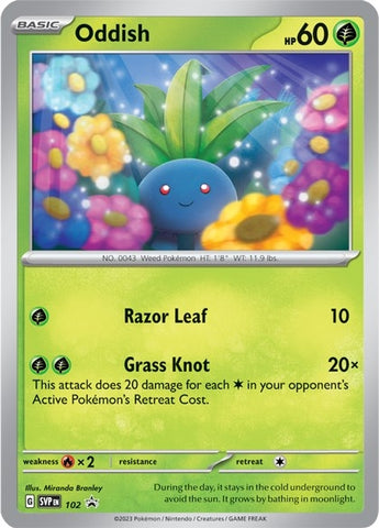 Image for Oddish - 102 (102) (SVP)