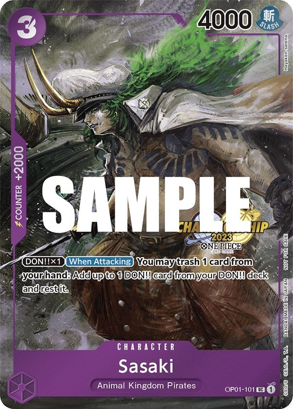 Image for Sasaki (CS 2023 Event Pack) (OP01-101) - One Piece Card Game
