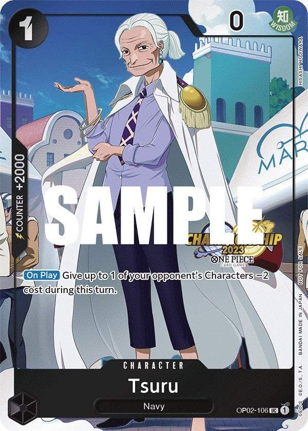 Image for Tsuru (CS 2023 Event Pack) (OP02-106) (One Piece Promotion Cards) - One Piece Card Game