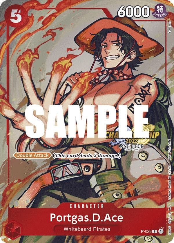 Image for Portgas.D.Ace (CS 2023 Event Pack) (P-028) - One Piece Card Game