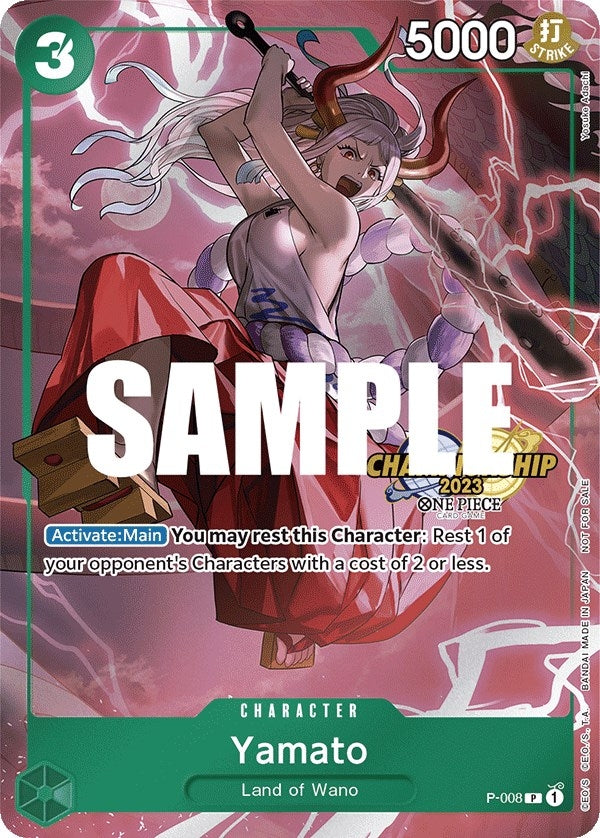 Image for Yamato (CS 2023 Celebration Pack) (P-008) - One Piece Card Game