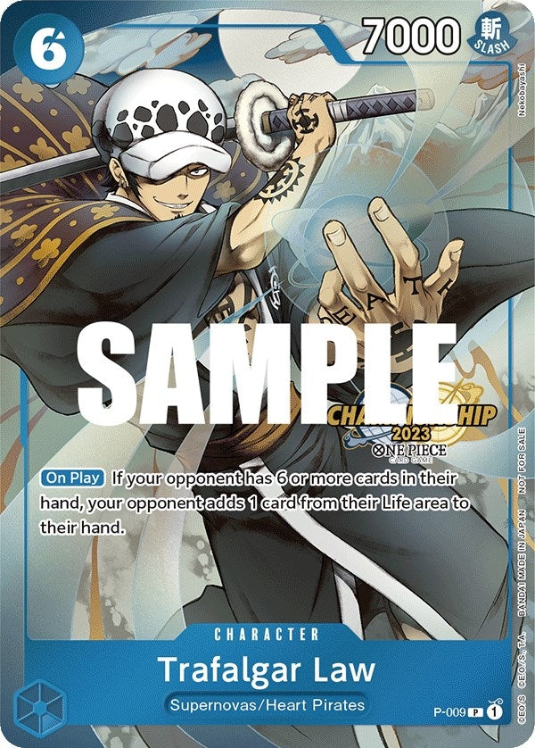 Image for Trafalgar Law (CS 2023 Celebration Pack) (P-009) - One Piece Card Game