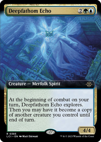Image for Deepfathom Echo (Extended Art) (385) [The Lost Caverns of Ixalan]