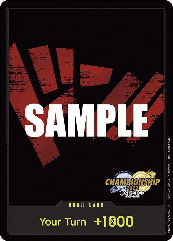DON!! Card (CS 2023 Celebration Pack) (One Piece Promotion Cards)