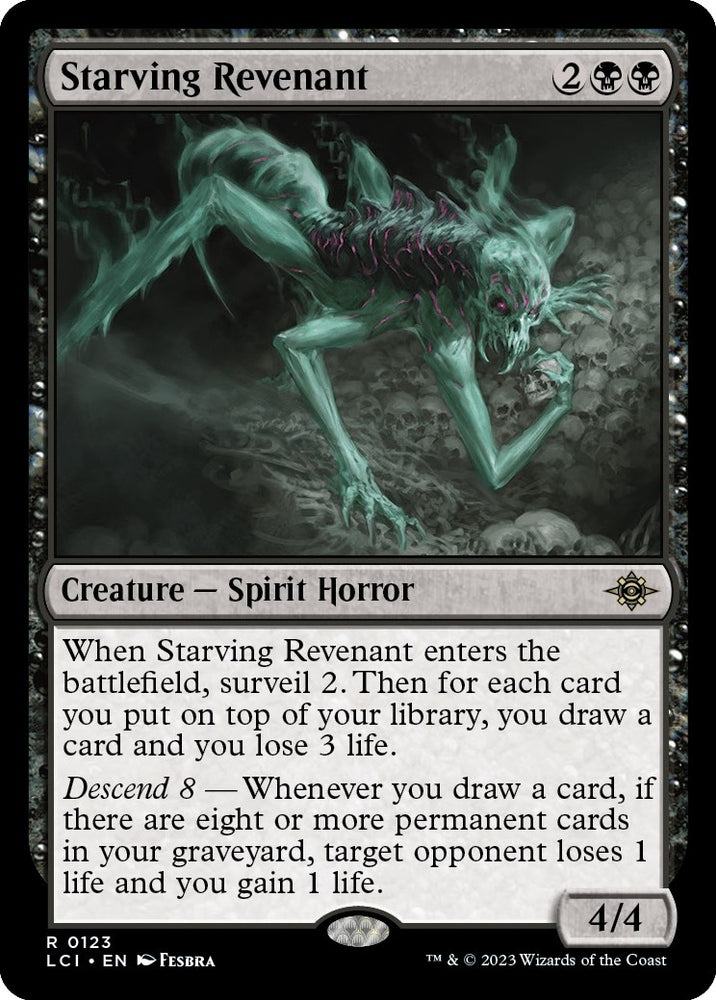 Image for Starving Revenant (123) [The Lost Caverns of Ixalan]
